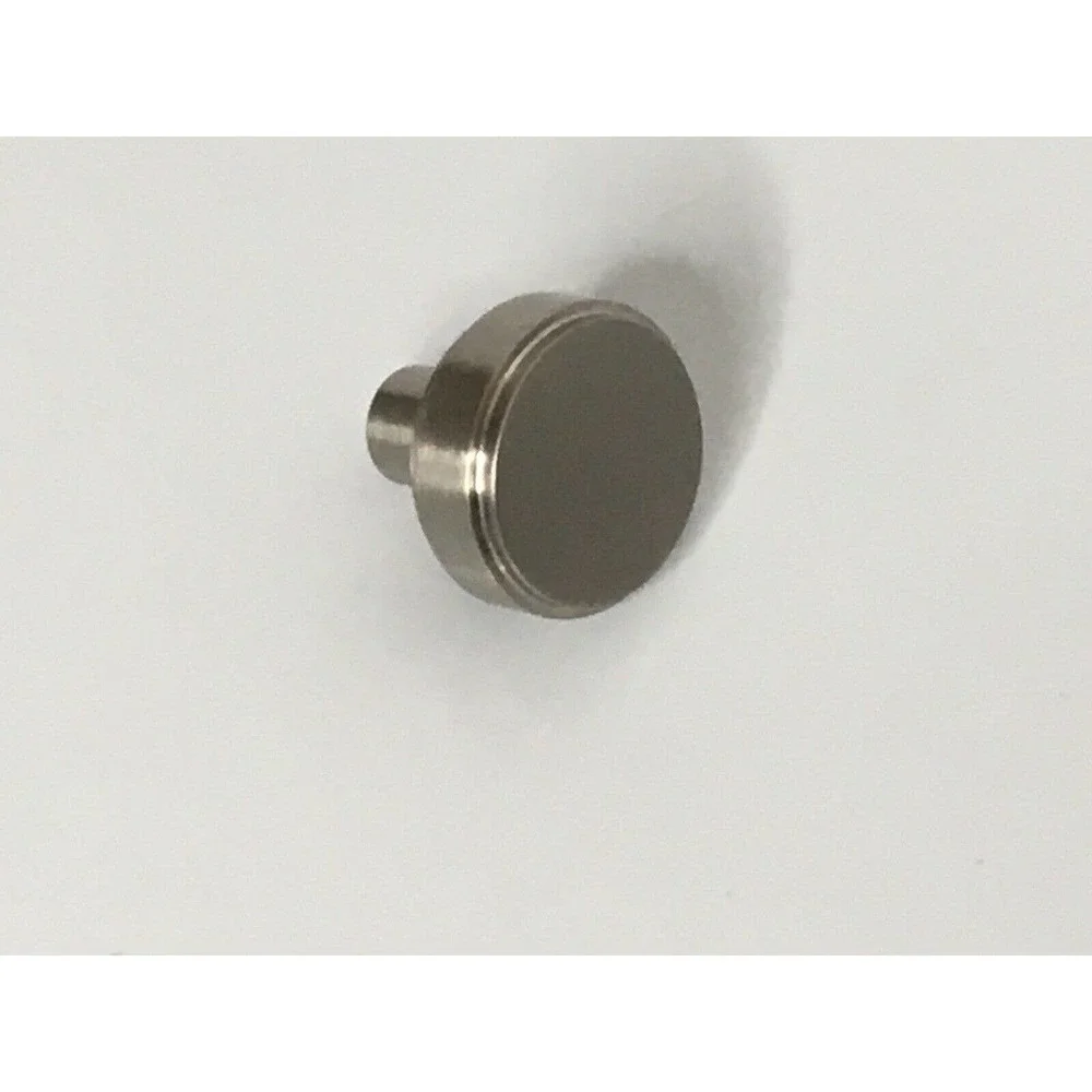 Restoration Hardware Lambeth Smooth Satin Nickel 1 inch Knob